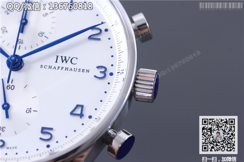 [ZF Factory Fine Edition] IWC Portugieser IW371446 Nautica automatic mechanical 7750 chronograph watch