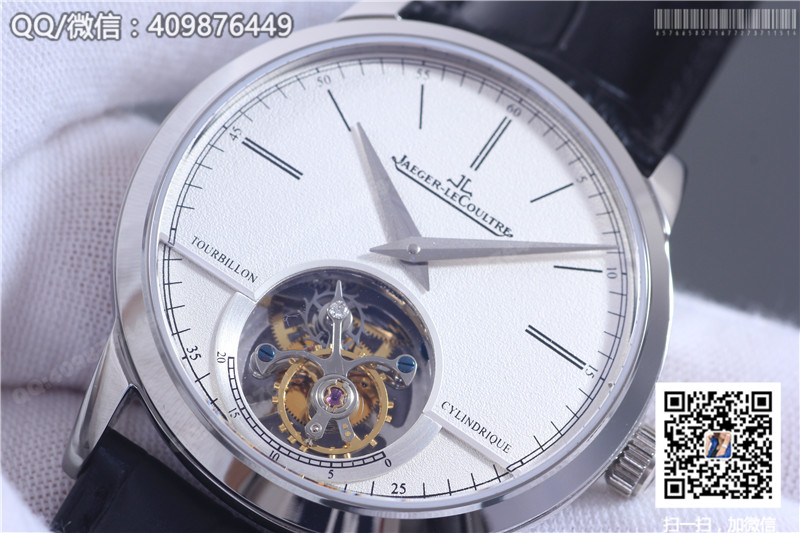 Jaeger-LeCoultre Master Series 5086420 Watch Stainless Steel Case Manual Tourbillon Watch