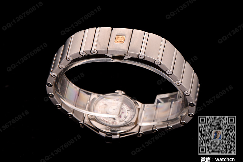 Premium replica watch Omega Constellation 27mm Co-Axial watch 123.10.27.20.55.002