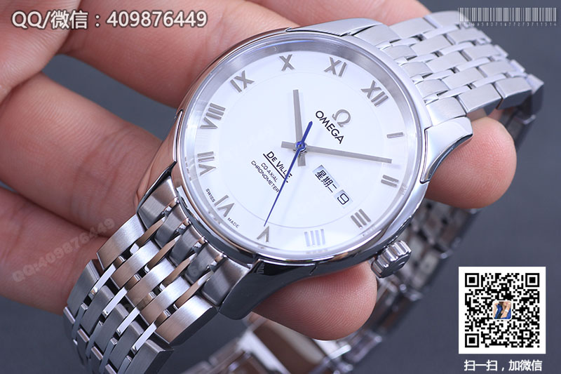 Omega De Ville series custom Chinese day-date automatic mechanical watch