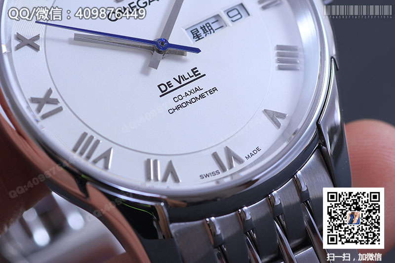 Omega De Ville series custom Chinese day-date automatic mechanical watch