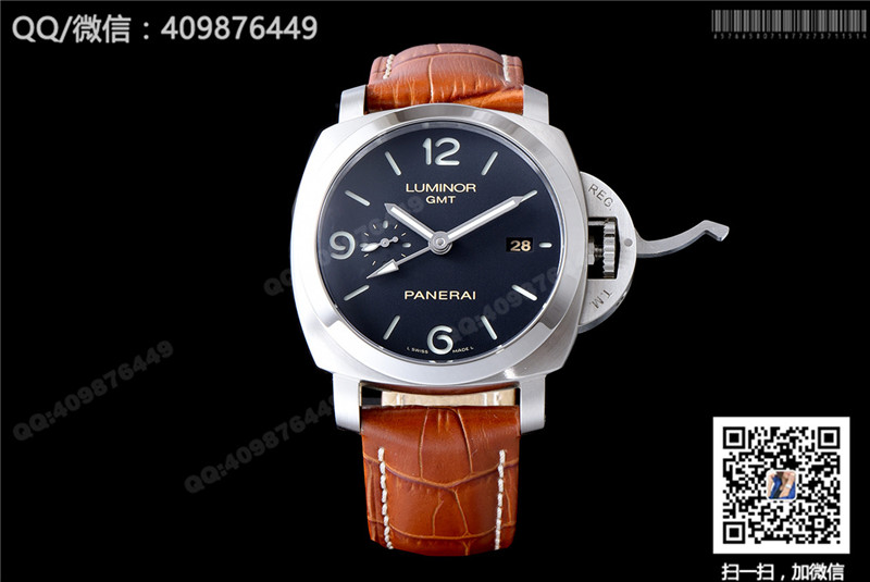 [Noob Factory New Edition] Panerai Luminor 1950 3 Days GMT Contemporary PAM00320 Automatic Mechanical Men's Watch
