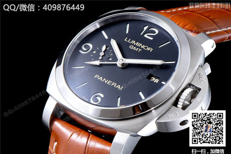 [Noob Factory New Edition] Panerai Luminor 1950 3 Days GMT Contemporary PAM00320 Automatic Mechanical Men's Watch