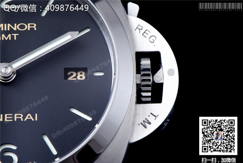 [Noob Factory New Edition] Panerai Luminor 1950 3 Days GMT Contemporary PAM00320 Automatic Mechanical Men's Watch