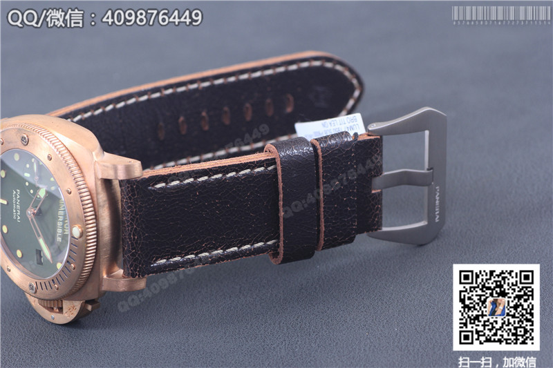 [ZF Factory Bronze] Panerai Submersible Limited Edition PAM00382 Men's Automatic Mechanical Watch Bronze Case