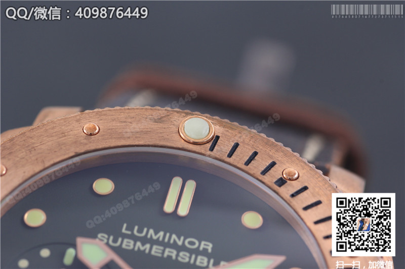[ZF Factory Bronze] Panerai Submersible Limited Edition PAM00382 Men's Automatic Mechanical Watch Bronze Case