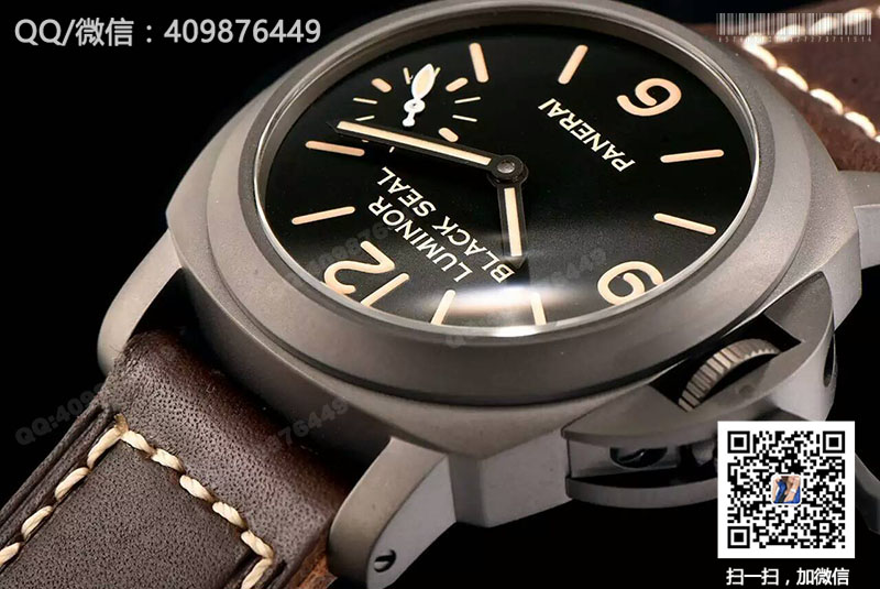 Panerai Special Editions Series PAM00786A Black-Coated Stainless Steel Mechanical Watch