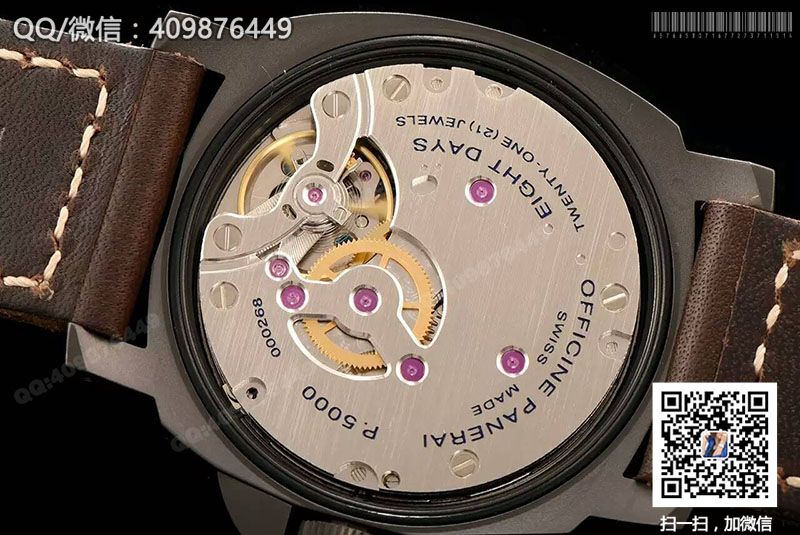 Panerai Special Editions Series PAM00786A Black-Coated Stainless Steel Mechanical Watch