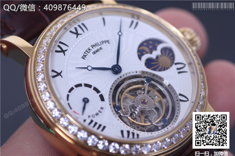 Zegarek Patek Philippe Grand Complications z fazami księżyca, gwiazd i tourbillonem