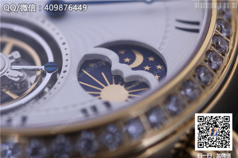 Zegarek Patek Philippe Grand Complications z fazami księżyca, gwiazd i tourbillonem