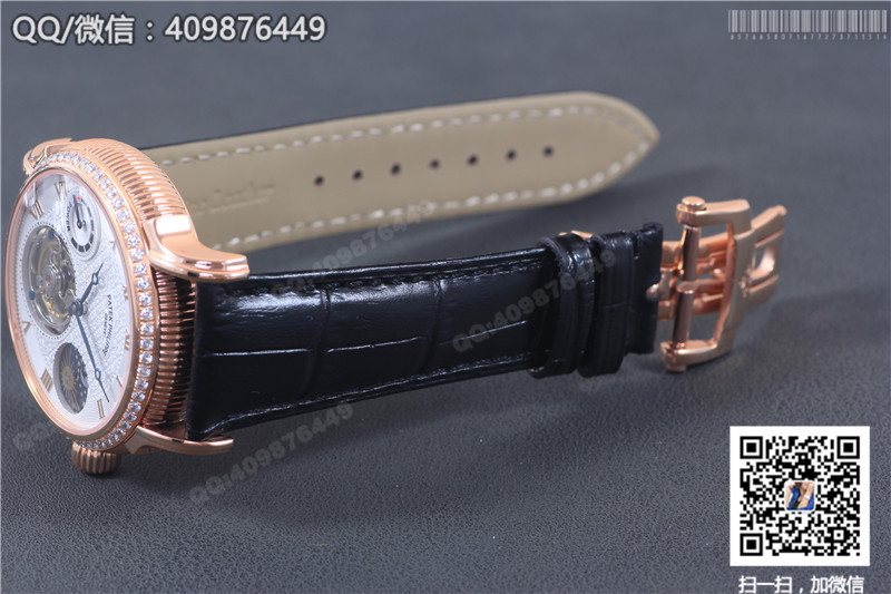 Patek Philippe Grand Complications Tourbillon Sun Moon Stars model Rose Gold Fluted Bezel Diamond-set