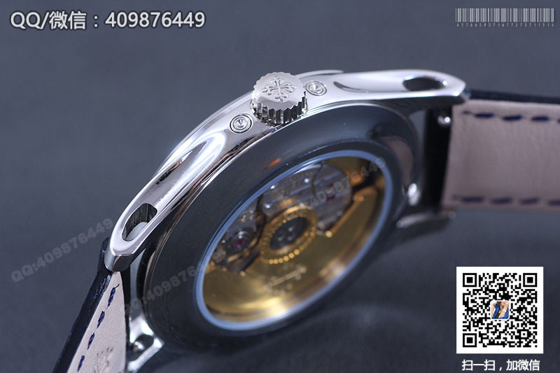 Patek Philippe Complications Chronograph Series 5905P-001 Watch with Blue Dial