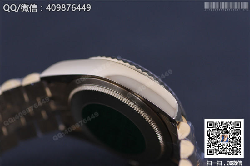Automatyczny mechaniczny złoty zegarek Rolex Datejust 116238white