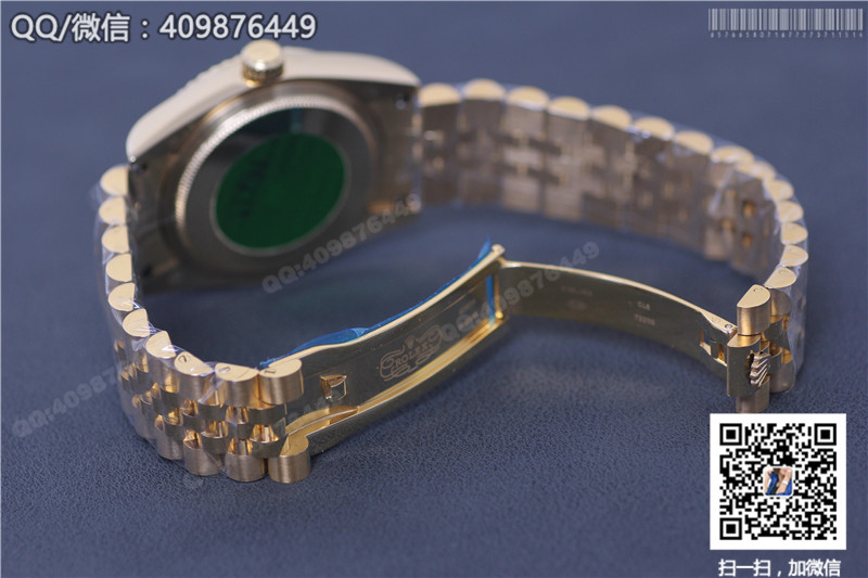 Automatyczny mechaniczny złoty zegarek Rolex Datejust 116238white