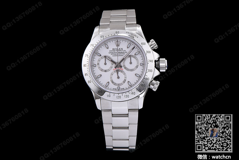 [JF Perfect Edition] Rolex Cosmograph Daytona Series 116520-78590 White Mechanical Watch