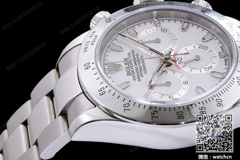 [JF Perfect Edition] Rolex Cosmograph Daytona Series 116520-78590 White Mechanical Watch