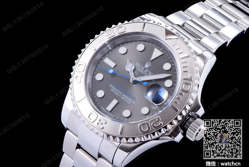 [JF New Release] Rolex Yacht-Master Series 116622 Mechanical Watch Grey Dial