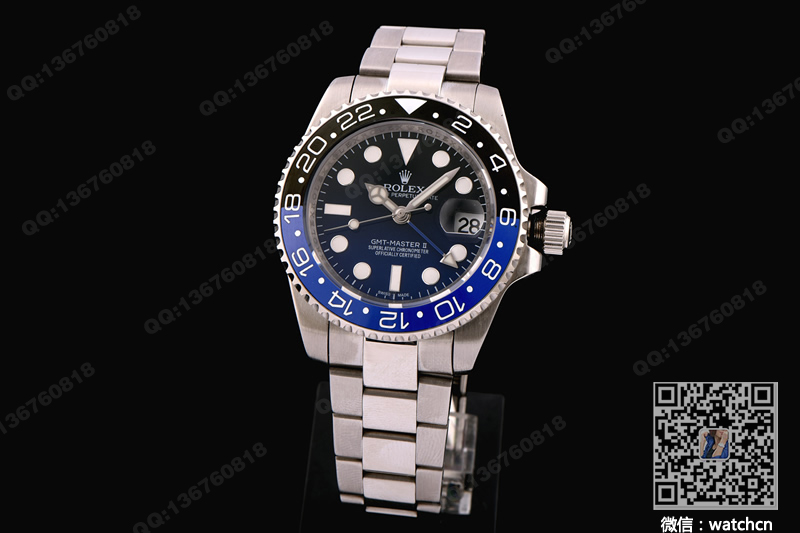 [Noob Factory V7 Edition] Rolex GMT-Master II Dual-Time Chronograph 116710BLNR