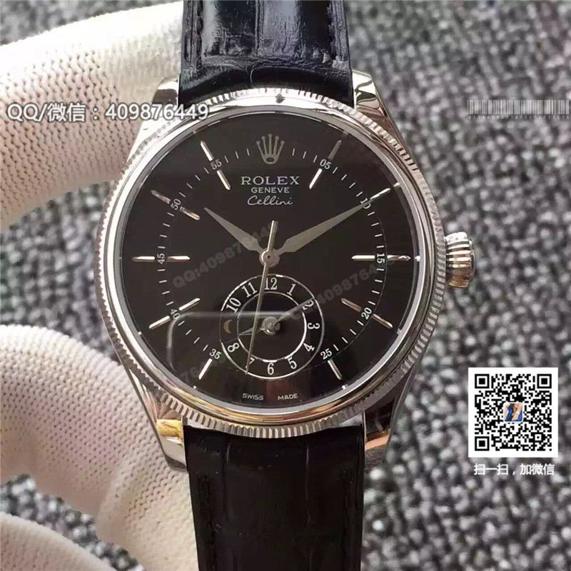 One-to-one replica Rolex Cellini series 50529 white dial/black dial watch