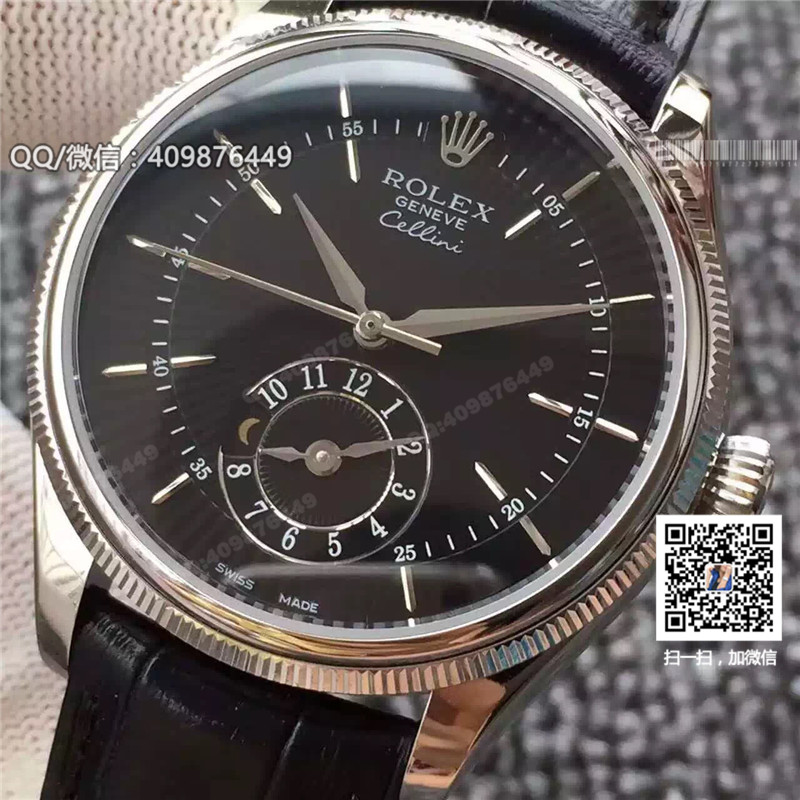 One-to-one replica Rolex Cellini series 50529 white dial/black dial watch