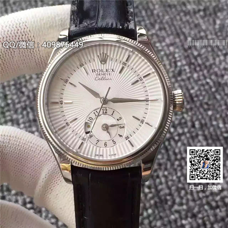 One-to-one replica Rolex Cellini series 50529 white dial/black dial watch