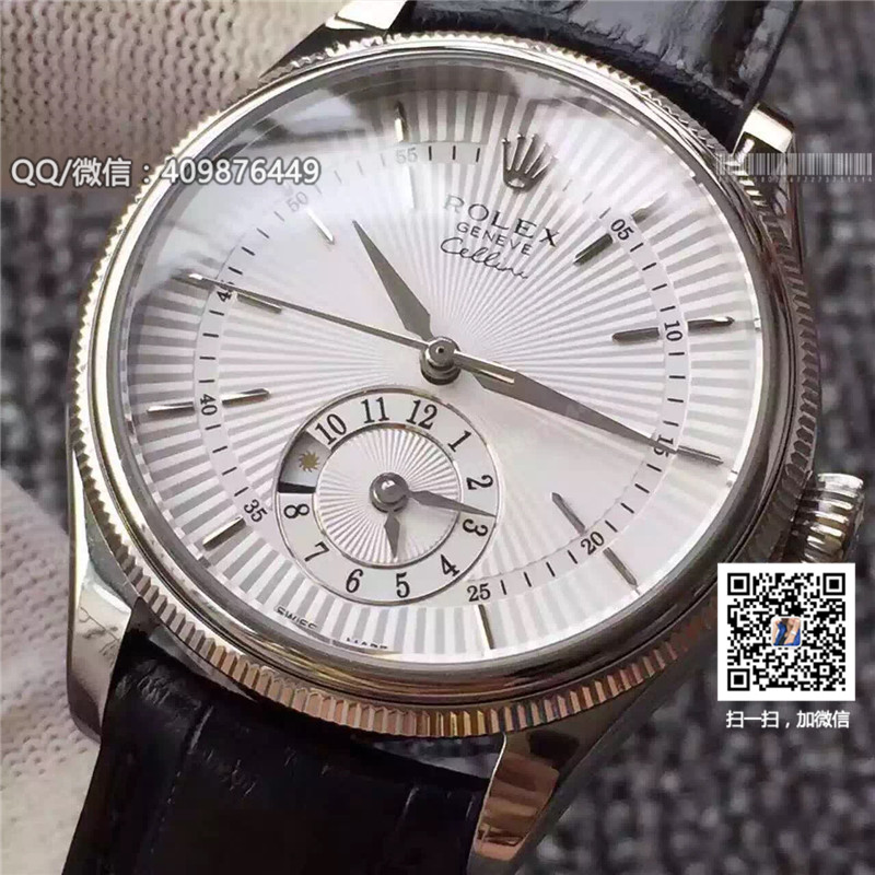 One-to-one replica Rolex Cellini series 50529 white dial/black dial watch