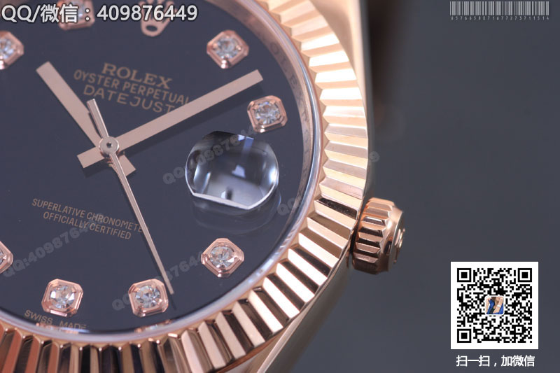 ROLEX Day-Date Serie Automatische mechanische Herrenuhr, schwarzes Zifferblatt mit Diamanten ROLEX Day-Date Serie Automatische mechanische Herrenuhr, schwarzes Zifferblatt mit Diamanten