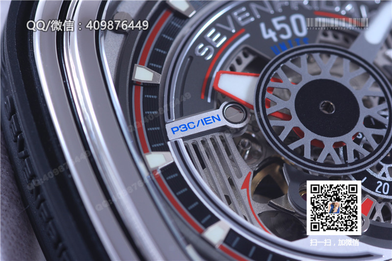 [Butik KW] Jam Tangan Mekanikal Automatik Trend Fesyen SevenFriday Petak P3B Model Bezel Putih