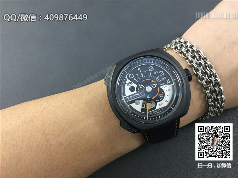 Automatické mechanické hodinky SevenFriday V-Series V3 Square Fashion
