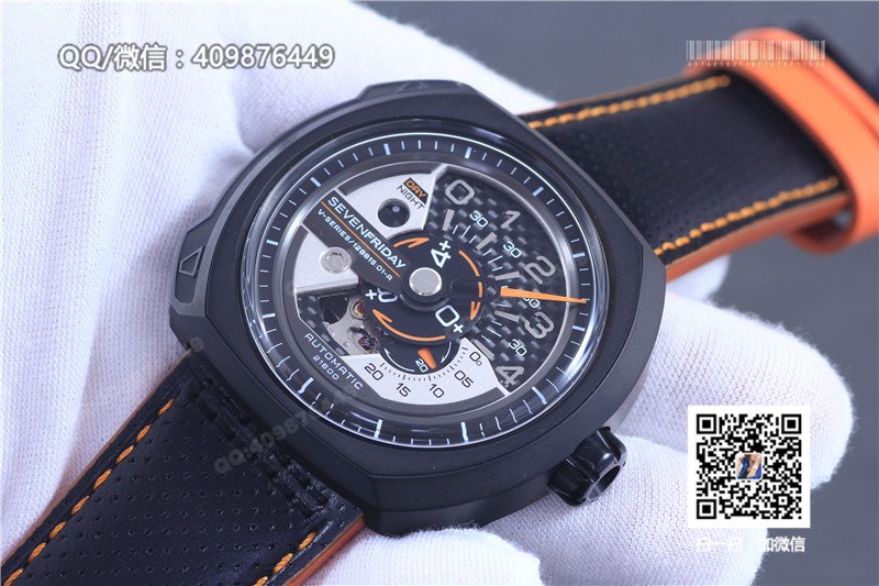 Automatické mechanické hodinky SevenFriday V-Series V3 Square Fashion