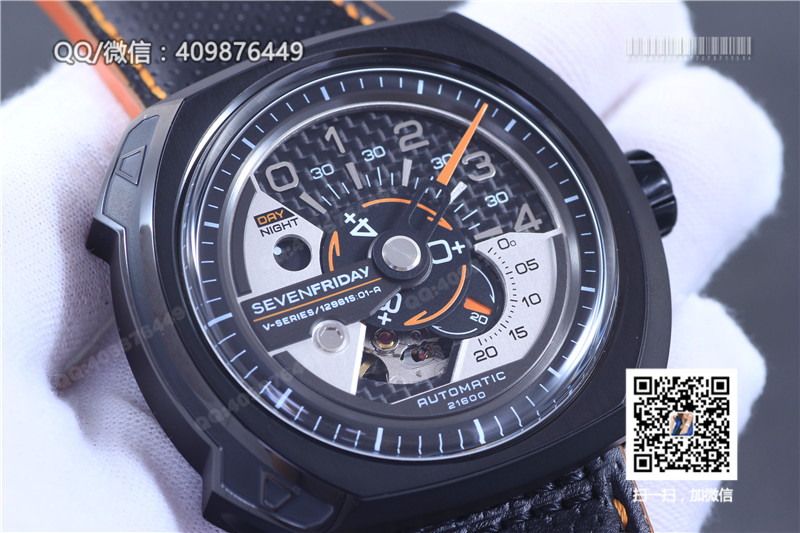 Automatické mechanické hodinky SevenFriday V-Series V3 Square Fashion