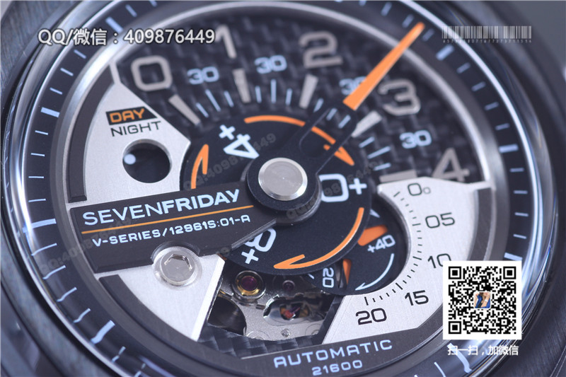 Automatické mechanické hodinky SevenFriday V-Series V3 Square Fashion