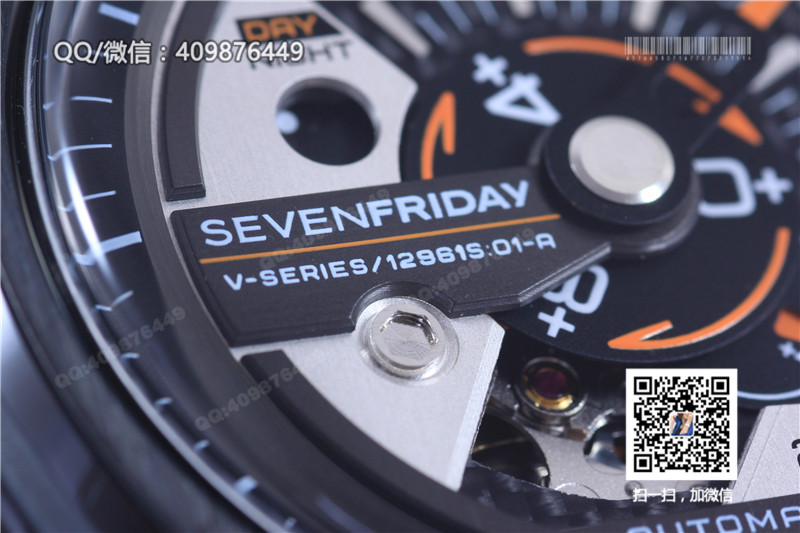 Automatické mechanické hodinky SevenFriday V-Series V3 Square Fashion