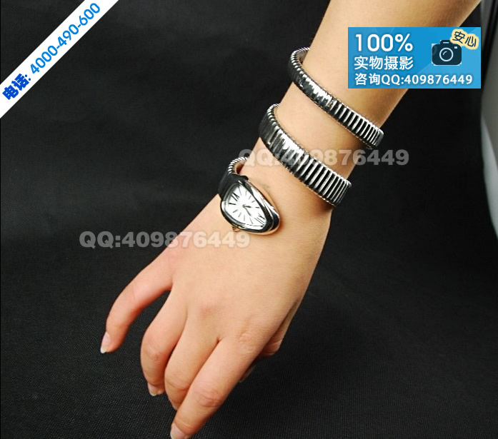 Bvlgari Serpenti series snake-shaped bracelet ladies' watch SP35C6SS.2T