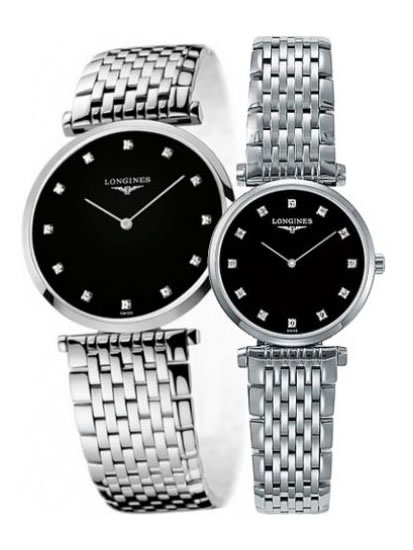 Longines La Grande Classique Classic Ultra-Thin Couple's Pair Watches L4.709.4.58.6/L4.209.4.58.6