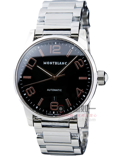 [1:1 Boutique] Montblanc TimeWalker series 101551 men's mechanical watch, steel bracelet version