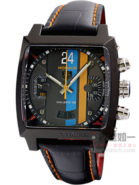  【HBBV6 Perfect Edition】TAG Heuer Monaco Series Mechanical Men's Watch 【Stainless Steel Case】【7750 Multifunction Chronograph Movement】【Sapphire Crystal】