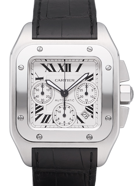 [N Factory Perfect Edition] Cartier SANTOS 100 series multifunction chronograph watch W20090X8