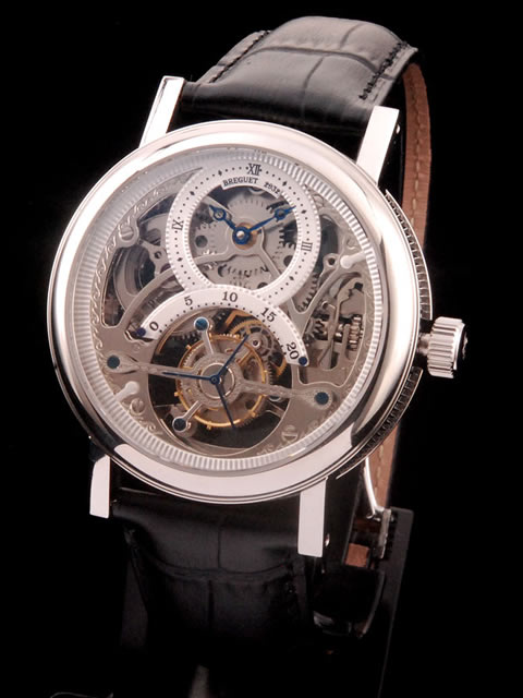 Breguet Super Tourbillon Skeleton Artistic Masterpiece Original Swiss Mechanical Watch