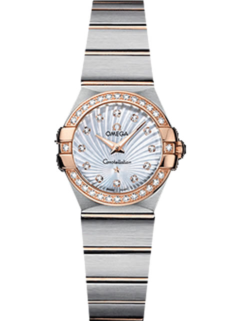 [Original one-to-one] Omega Constellation series women's quartz watch 123.25.24.60.55.002