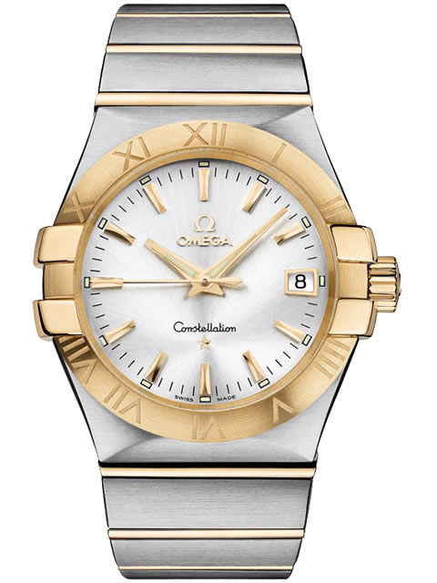 One-to-one Omega Constellation series men's quartz watch 123.20.35.60.02.002