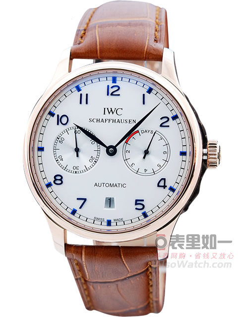 IWC Portugieser Seven-Day automatic mechanical men's watch IW500114
