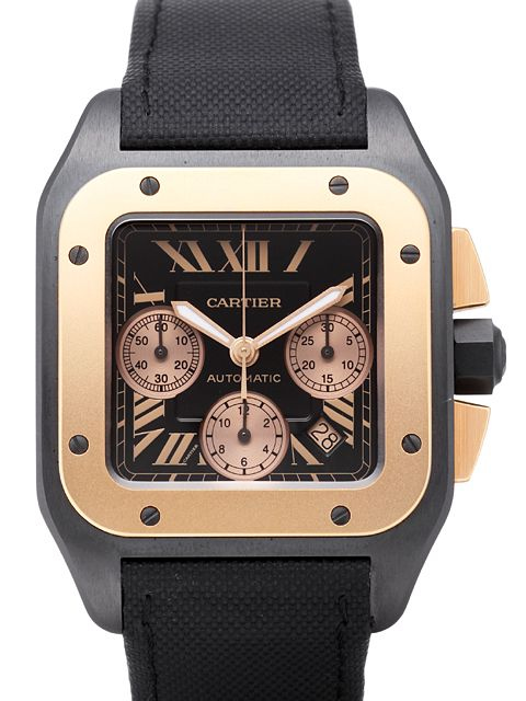 [N Factory Perfect Edition] Cartier Santos 100 series chronograph watch W2020004