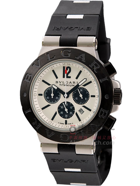 Bvlgari Diagono series multi-function quartz chronograph men's watch AC44TAVD