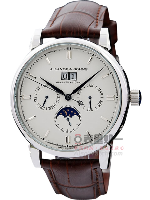 A. Lange & Söhne Moon Phase automatic mechanical men's watch