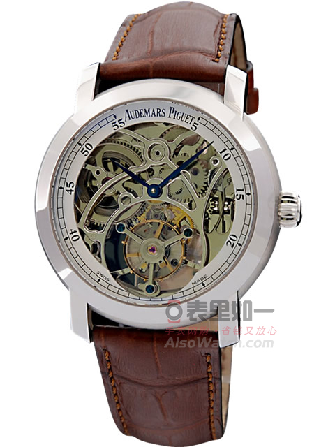 [HF Factory] Audemars Piguet tourbillon fully skeletonised winding mechanical men's watch, stainless...