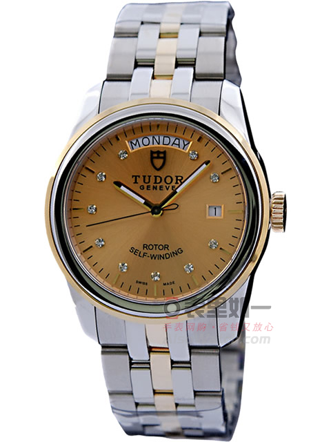 1:1 Premium Tudor Glamour Collection Automatic Mechanical 18K Gold Watch
