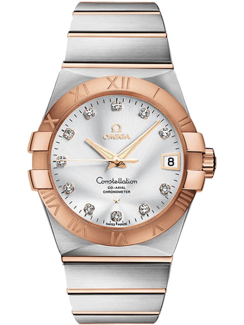 [Original One-to-One] Omega Constellation Series Mens Mechanical Watch 123.20.38.21.52.001