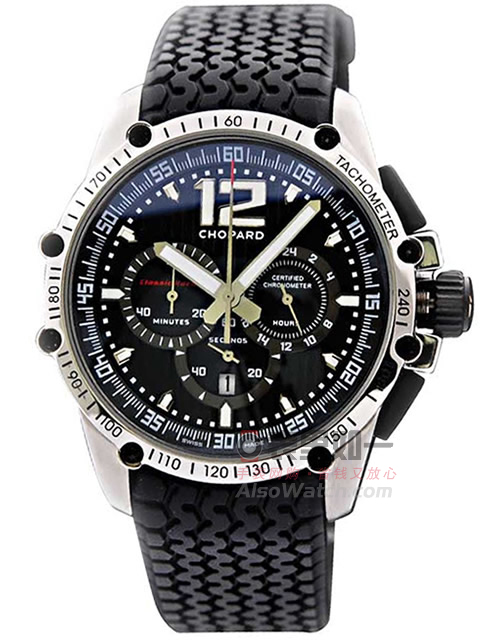 Chopard Men's Fashion Watch [Swiss movement] [Chronograph] [Luminescence] [Water resistant] 168523-3...
