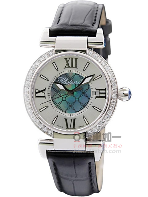 Chopard Ladies' Fashion Watch [Swiss Quartz] [Sapphire Crystal] [Diamond-set] [Mother-of-pearl Dial]...